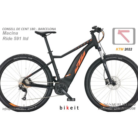 KTM Macina Ride 591 LTD. bikeit Barcelona.
