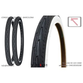 Cubierta Michelin Diabolo City neg/bca 500A